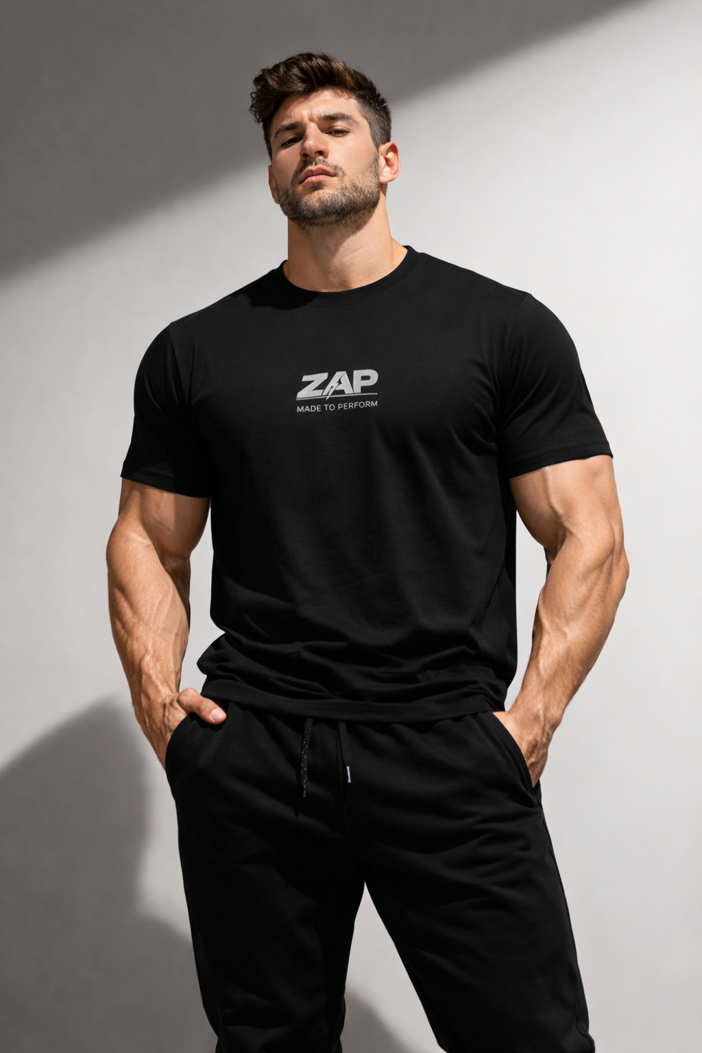 ZAP Regular Fit Erkek Basic Tişört – Spor & Günlük Kullanım Pamuklu T-Shirt | Koleksiyon 001