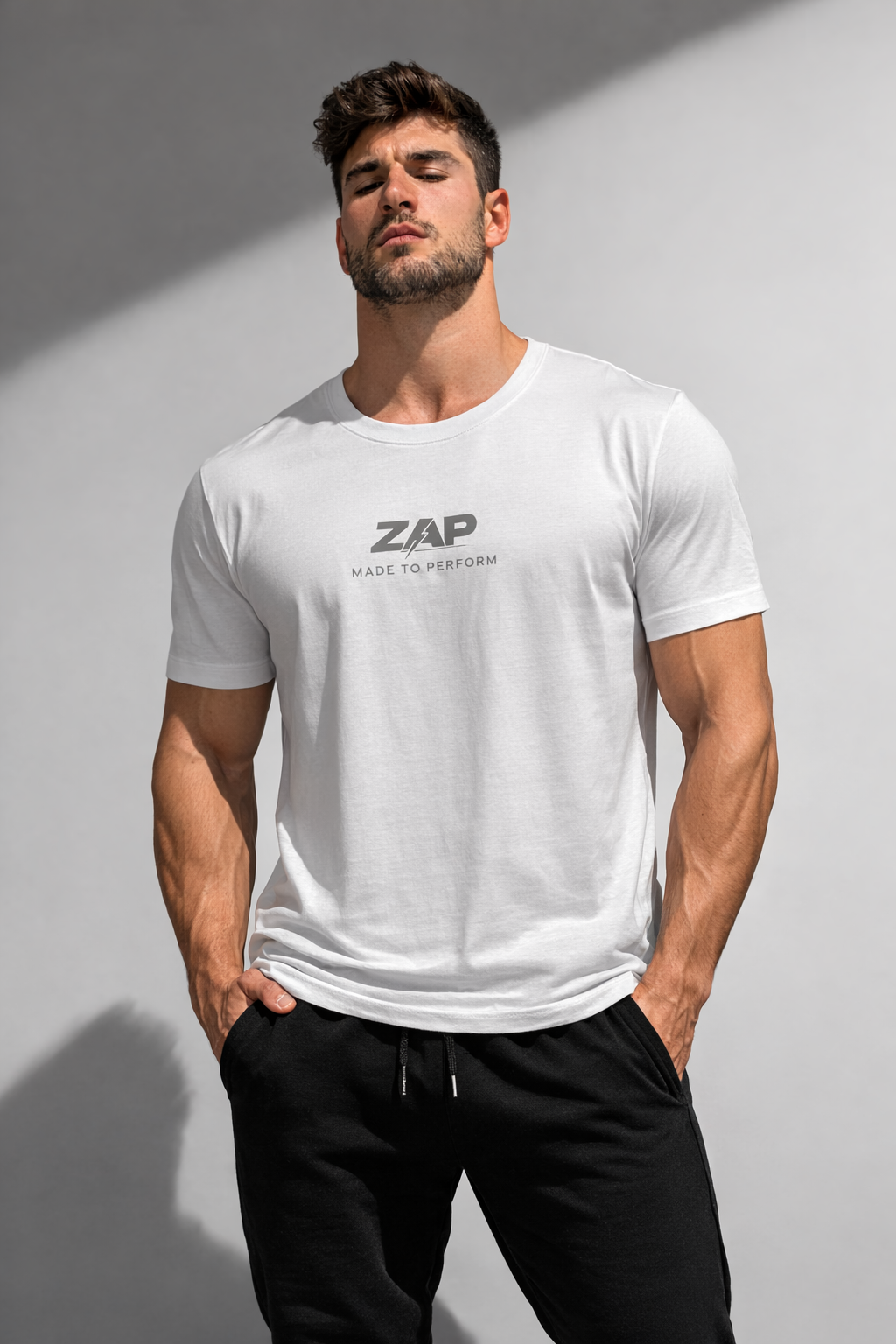 ZAP Regular Fit Erkek Basic Tişört – Spor &amp; Günlük Kullanım Pamuklu T-Shirt | Koleksiyon 001