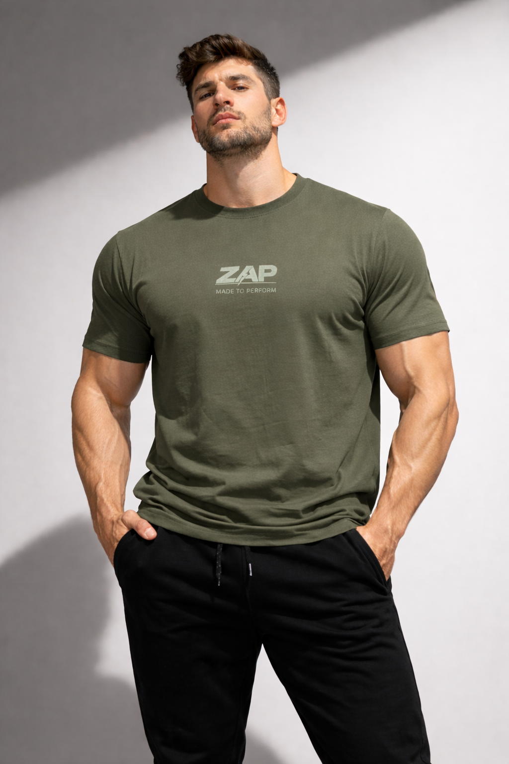 ZAP Regular Fit Erkek Basic Tişört – Spor & Günlük Kullanım Pamuklu T-Shirt | Koleksiyon 001